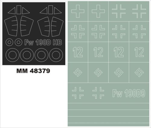 Go to product MONTEX MM48379 - 1:48 Focke Wulf FW 190D-9