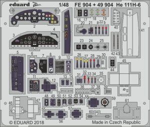 EDUARD FE904 - 1:48 He 111H-6