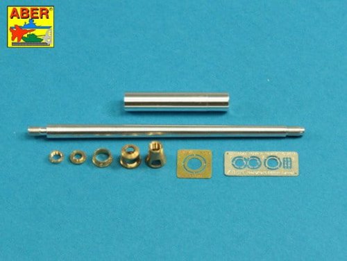Go to product Aber 35L-269 - 1:35 8,8cm Pak 43/3 L/71 metal gun barrel for Jagdpanther G1 late production or G2