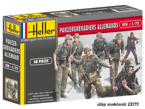 Go to product HELLER 49606 - 1:72 German Panzergrenadiers