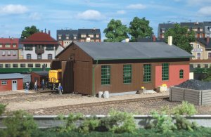 AUHAGEN 11332 H0 - Lokomotywownia 2-stanowiskowa