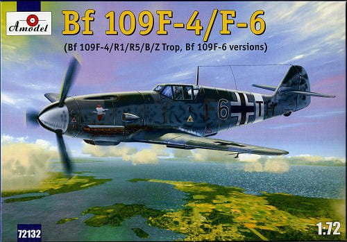 Go to product AMODEL 72132 - 1:72 Messerschmitt Bf-109 F4/F6
