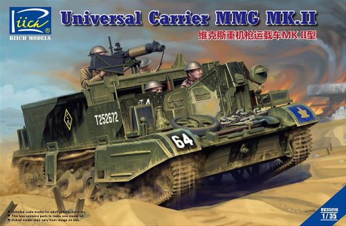 Go to product RIICH MODELS 35016 - 1:35 Universal Carrier MMG Mk.II Vickers .303 MG