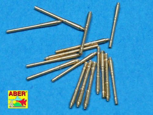 Go to product ABER 1:700L-17  - 1:700 Set of 16 pcs 105 mm SFLAK barrels used in C/37 mount for German ships
