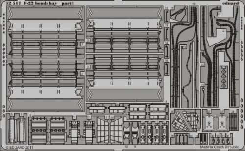 Go to product EDUARD 72517 - 1:72 F-22 bomb bay