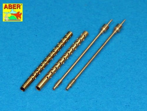 Go to product ABER A32013 - 1:32 Set of 2 barrels for 13,2 mm Japanese Type 3 aircraft MG used on Mitsubishi A6M5b/c, A6M7, A6M8