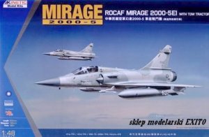 KINETIC 48045 - 1:48 Mirage 2000-5EI ROCAF with Tow Tractor