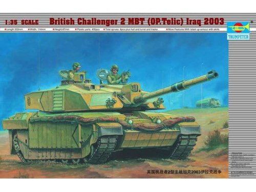Go to product TRUMPETER 00323 - 1:35 British Challenger II Basra 2003, Operation Telic