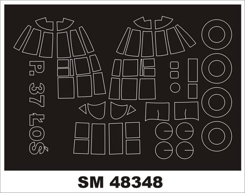 Go to product MONTEX SM48348 - 1:48 PZL.37 Łoś
