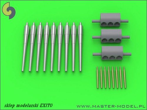 Go to product MASTER SM-350-074 - 1:350 USS Indianapolis CA-35 1945 cruiser armament set
