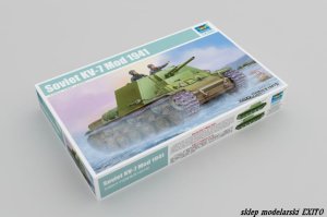 TRUMPETER 09503 - 1:35 Soviet KV-7 Mod 1941