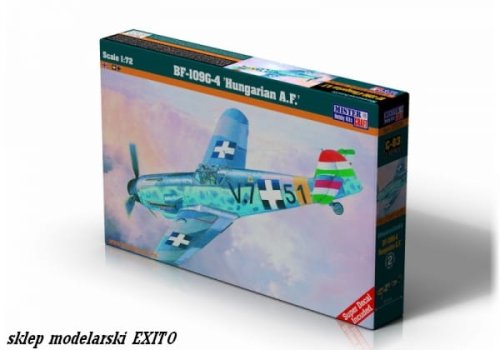 Go to product MISTERCRAFT C83 - 1:72 Messerschmitt Bf-109G-4 Hungarian AF
