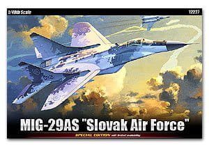 Go to product ACADEMY 12227 - 1:48 Mig-29 AS Slovak Air Force