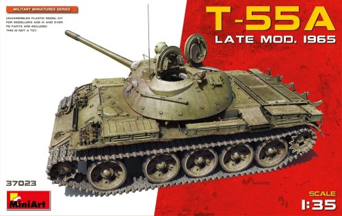 Go to product MINIART 37023 - 1:35 T-55A late Mod. 1965
