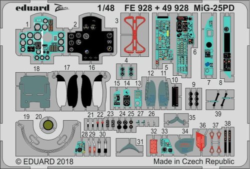 Go to product EDUARD FE928 - 1:48 MiG-25PD