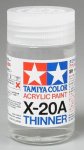 TAMIYA 81030 - X-20A Thinner acrylic paint 46ml