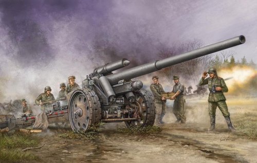 Go to product TRUMPETER 02305 - 1:35 German s.10cm K.18 Cannon
