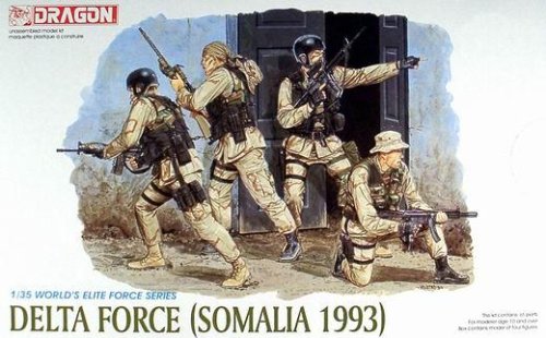 Go to product DRAGON 3022 - 1:35 Delta Force - Somalia 1993