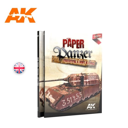 Go to product AK INTERACTIVE 246 - Paper Panzer, Prototypes & What if Tanks