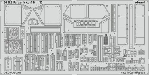 Go to product EDUARD 36382 - 1:35 Panzer IV Ausf. H