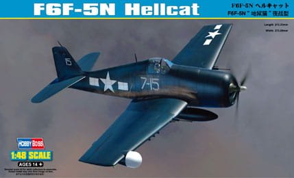 Go to product HOBBY BOSS 80341 - 1:48 F6F-5N Hellcat