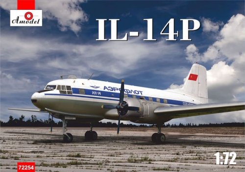 Go to product AMODEL 72254 - 1:72 Ilyushin IL-14P