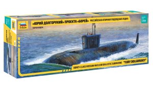 ZVEZDA 9061 - 1:350 Russian Navy SSBN Yuri Dolgoruky Project 955 Borei-class