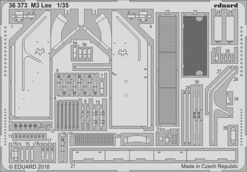 Go to product EDUARD 36373 - 1:35 M3 Lee