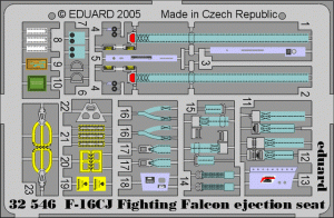 EDUARD 32546 - 1:32 F-16CJ ejection seat