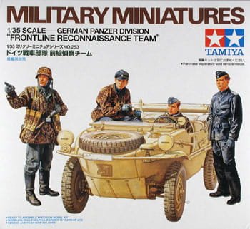 Go to product TAMIYA 35253 - 1:35 Panzer Div. Recon Team
