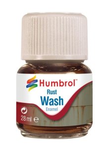 HUMBROL AV0210 - Enamel Wash - Rust 28ml