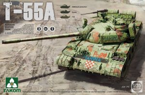 TAKOM 2056 - 1:35 T-55A Russian Medium Tank