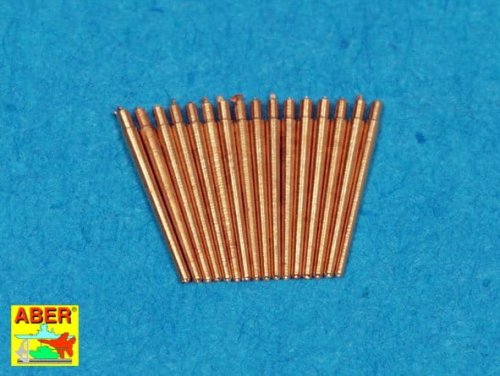 Go to product ABER 1:400L-03  - 1:400 Set of 16 pcs 37mm L/83 barrels SK C/30 for German war ships