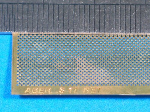 Go to product ABER S17  - Drilled plate 0,8 mm - 75 x 42mm