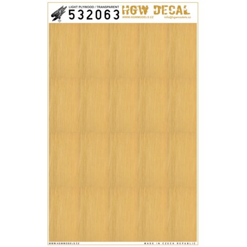 Go to product HGW 532063 - 1:32 Light Plywood