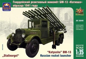 ARK MODELS 35040 - 1:35 Katyusha BM13 Russian rocket launcher 1941