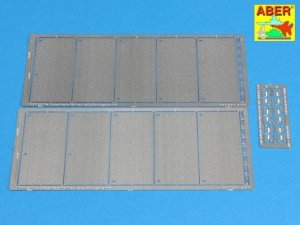 ABER 25011 - 1:25 Side Skirts for Panther G / Jagdpanther
