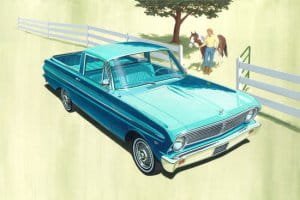 Go to product TRUMPETER 02511 - 1:25 Ford  Falcon 1965 Ranchero pickup, stock plus