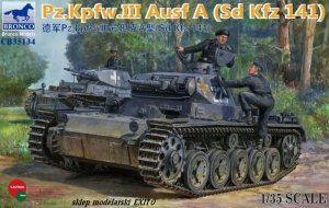BRONCO CB 35134 - 1:35 Pz.Kpfw. III Ausf. A (Sd Kfz 141)