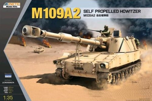 Go to product KINETIC 61006 - 1:35 M109A2 Self Propelled Howitzer