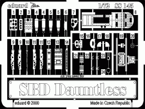 EDUARD SS145 - 1:72 SBD