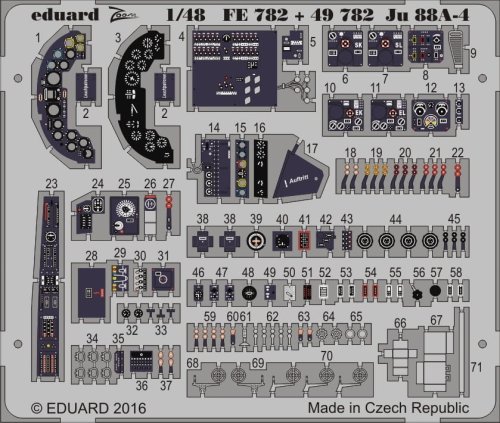 Go to product EDUARD FE782 - 1:48 Ju 88A-4