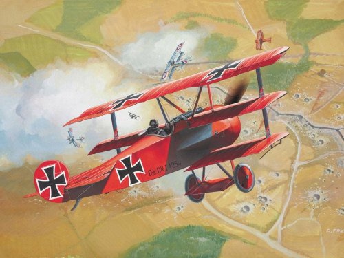 Go to product REVELL 64116 - 1:72 Fokker DR.1 Triplane
