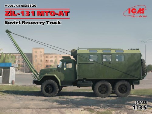 Go to product ICM 35520 - 1:35 ZiL-131 MTO-AT Soviet Recovery Truck