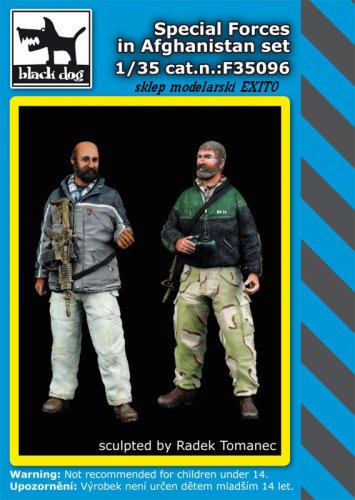 Go to product BLACK DOG F35096 - 1:35 Special Forces in Afghanistan set