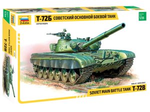 ZVEZDA 3550 - 1:35 T-72B Soviet main battle tank