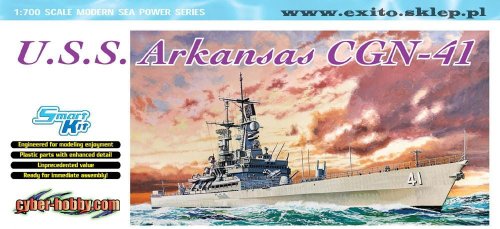 Go to product DRAGON 7124 - 1:700 U.S.S. Arkansas CGN-41