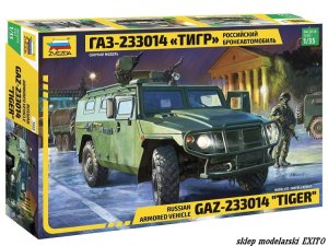 ZVEZDA 3668 - 1:35 Russian Armored Vehicle GAZ-233014 Tiger