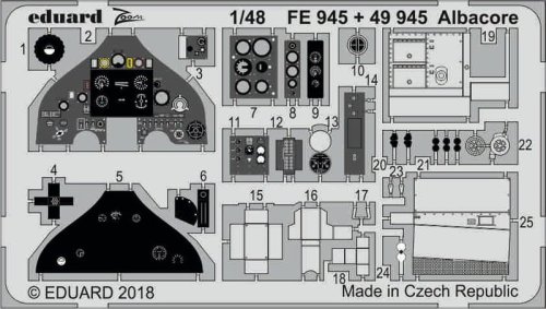 Go to product EDUARD FE945 - 1:48 Albacore
