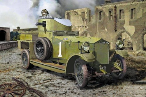 Go to product RODEN 803 - 1:35 British Armoured Car (Pattern 1914)